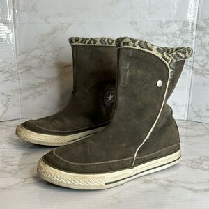 Converse Chuck Taylor Y2K Beverly Mid Boots in gray fall size 9